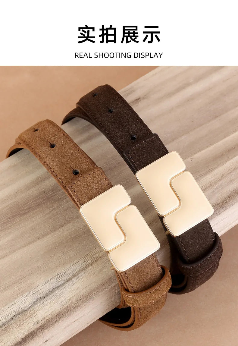 Ceinture Daim Élégante