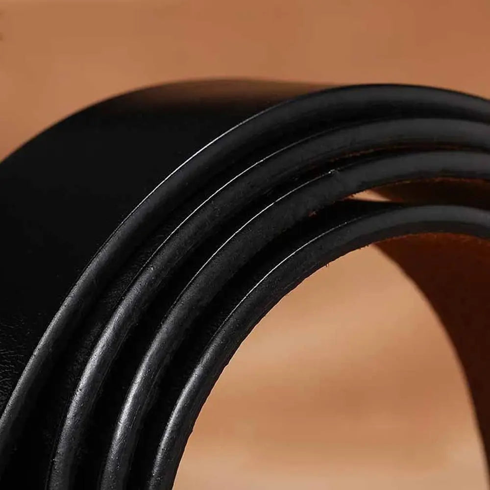 Ceinture Cuir Sans Boucle